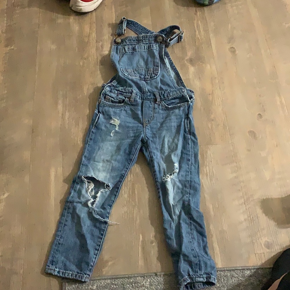 The Gap girls overalls